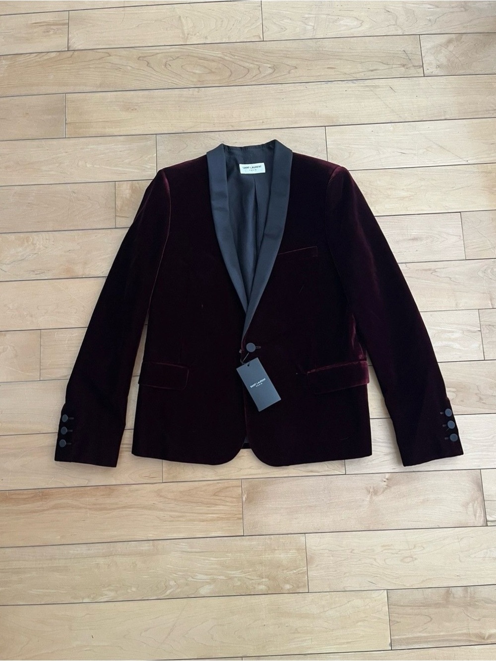 NWT - Saint Laurent Paris Velvet Blazer
